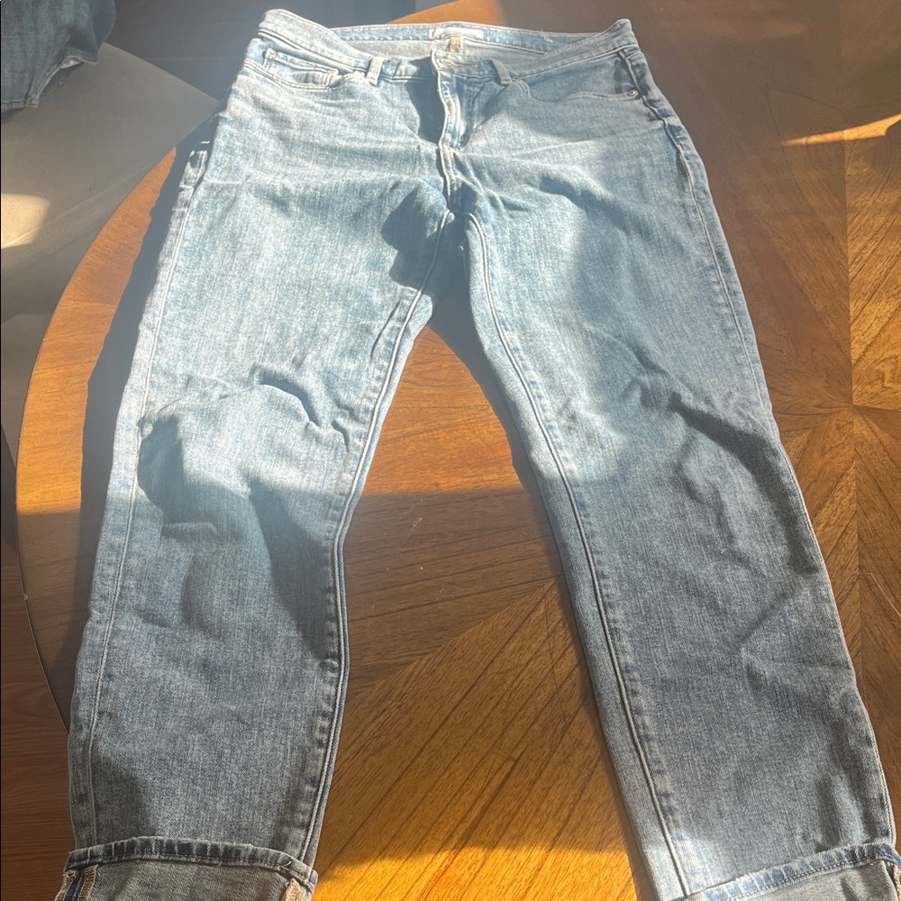 LOFT Light Blue Boyfriend Jeans